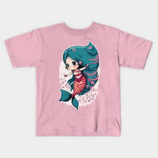 cute mermaid Kids T-Shirt